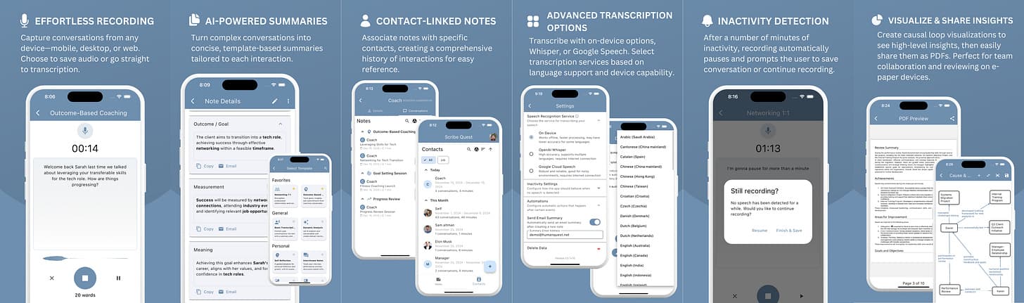 Scribe Quest - Multi-Modal AI Speech Processing